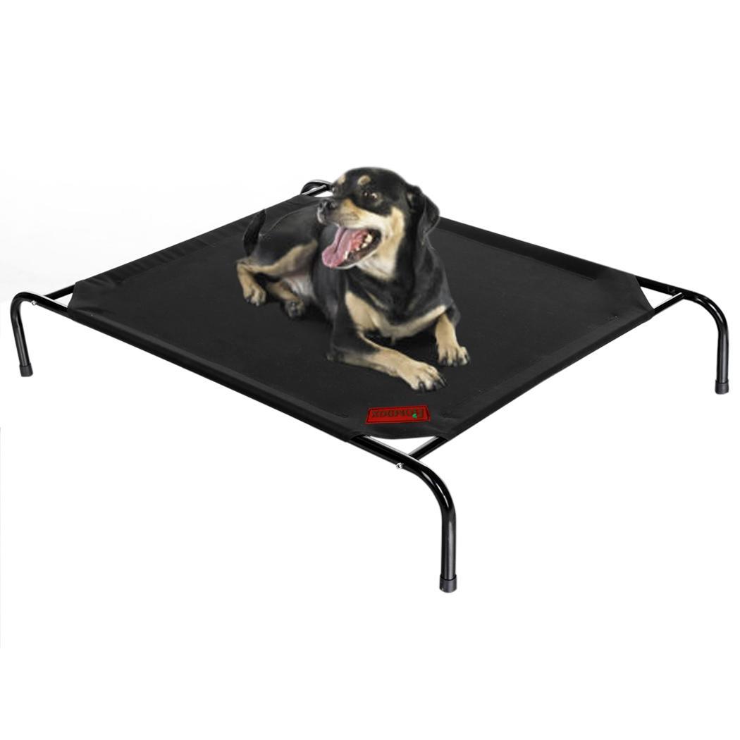 Elevated Large Pet Bed Dog Cot Raised Off Ground Steel Frame 50 Elevated Large Pet Bed Dog Cot Raised Off Ground Steel Frame 50