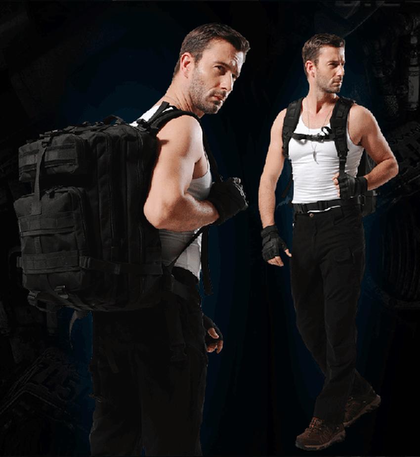 80L Large Internal Frame Backpack Camping Hiking Outdoor Sports Travel